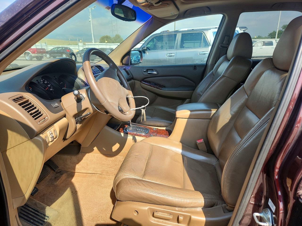 2002 Acura Mdx Maroon vin: 2HNYD18252H512283