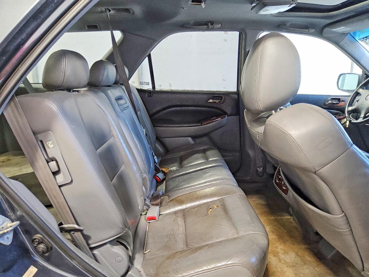 2004 Acura Mdx Серый vin: 2HNYD18254H553614