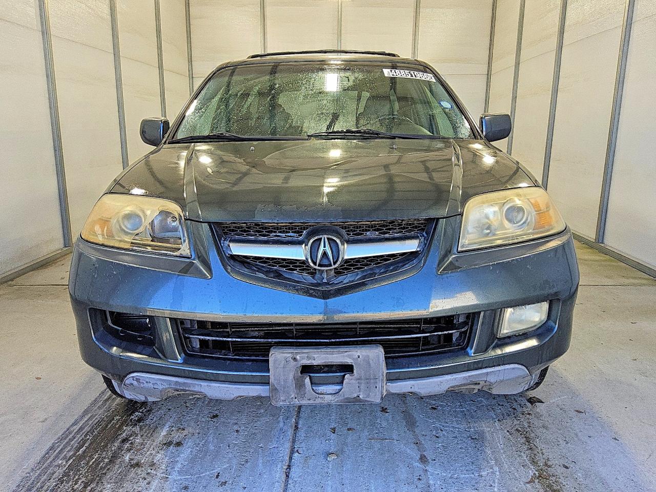 2004 Acura Mdx Серый vin: 2HNYD18254H553614