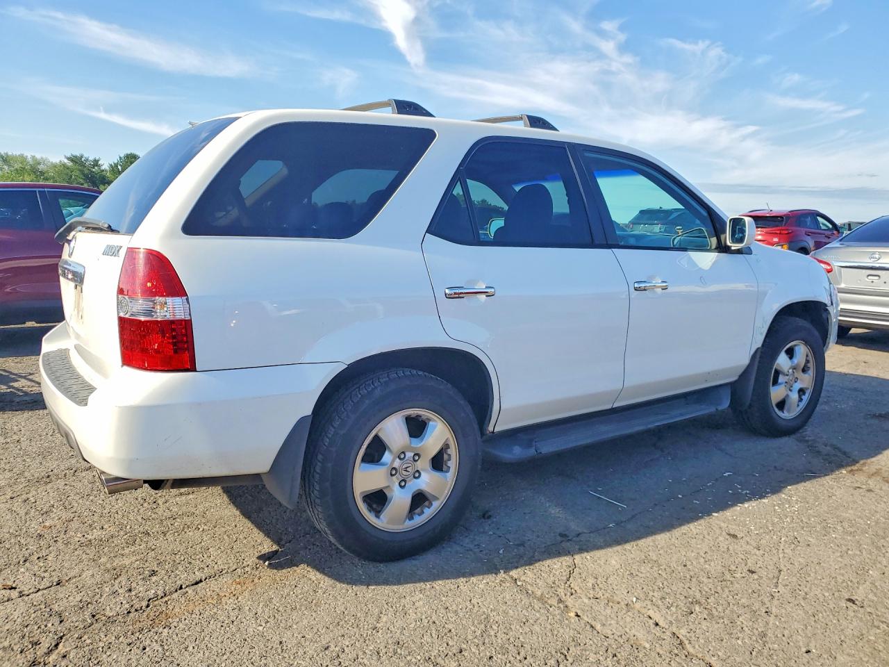 2003 Acura Mdx White vin: 2HNYD18263H555810