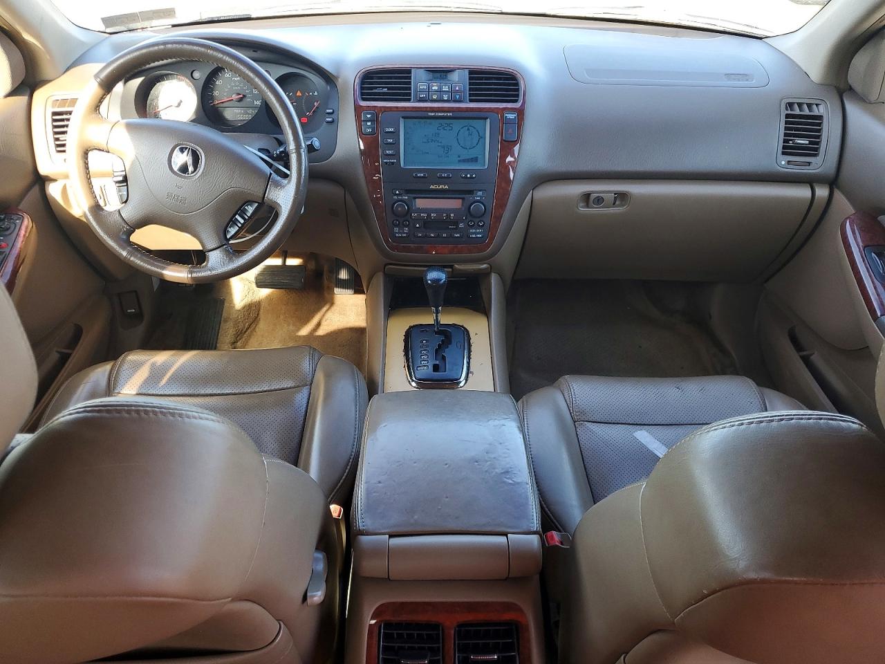 2003 Acura Mdx White vin: 2HNYD18263H555810