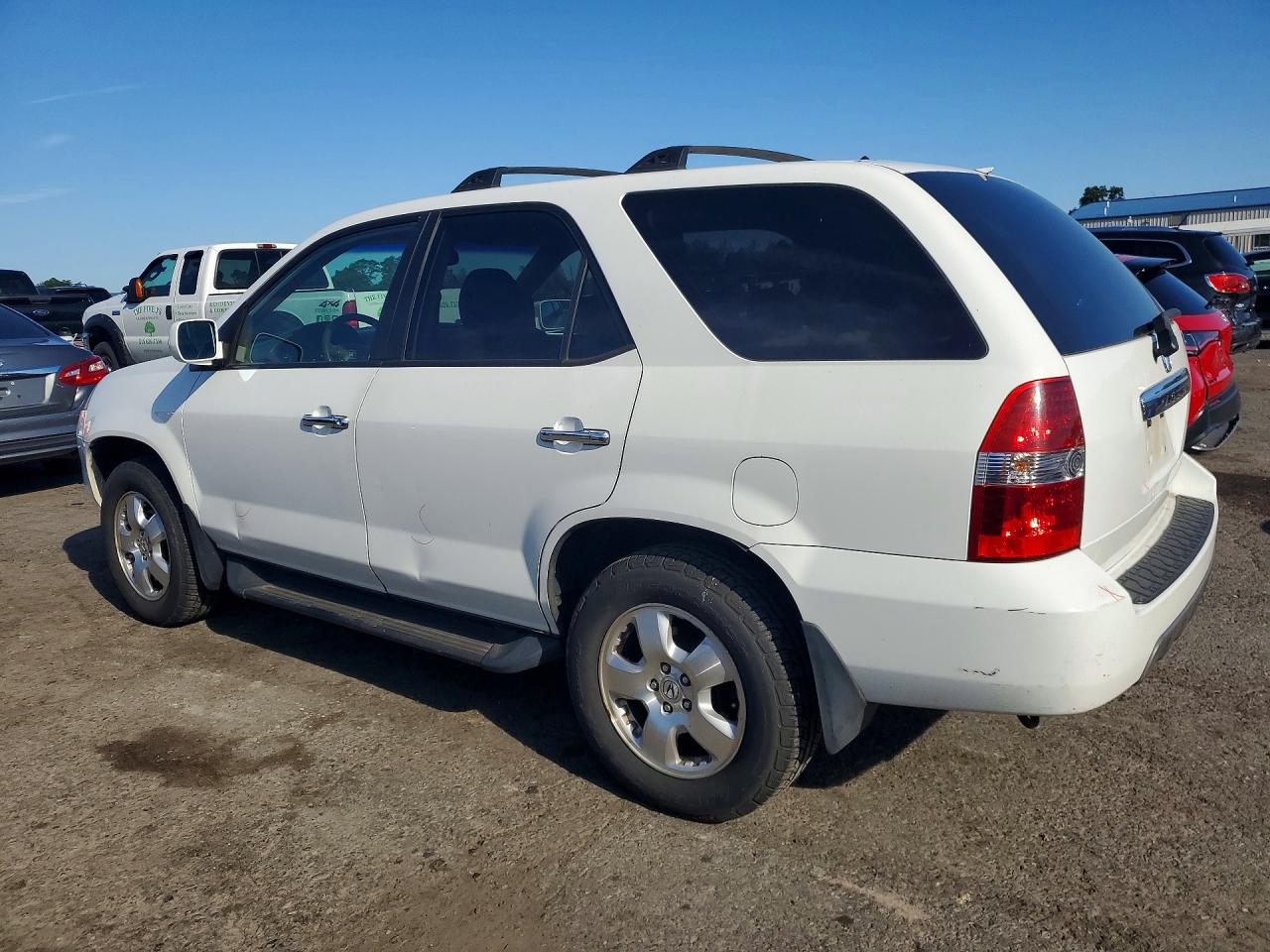 2003 Acura Mdx White vin: 2HNYD18263H555810