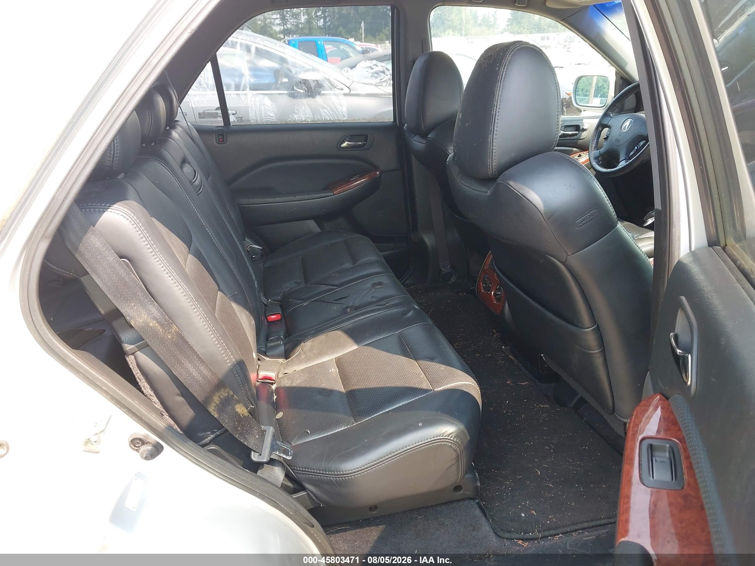 2003 Acura Mdx   Серебряный vin: 2HNYD18263H555841