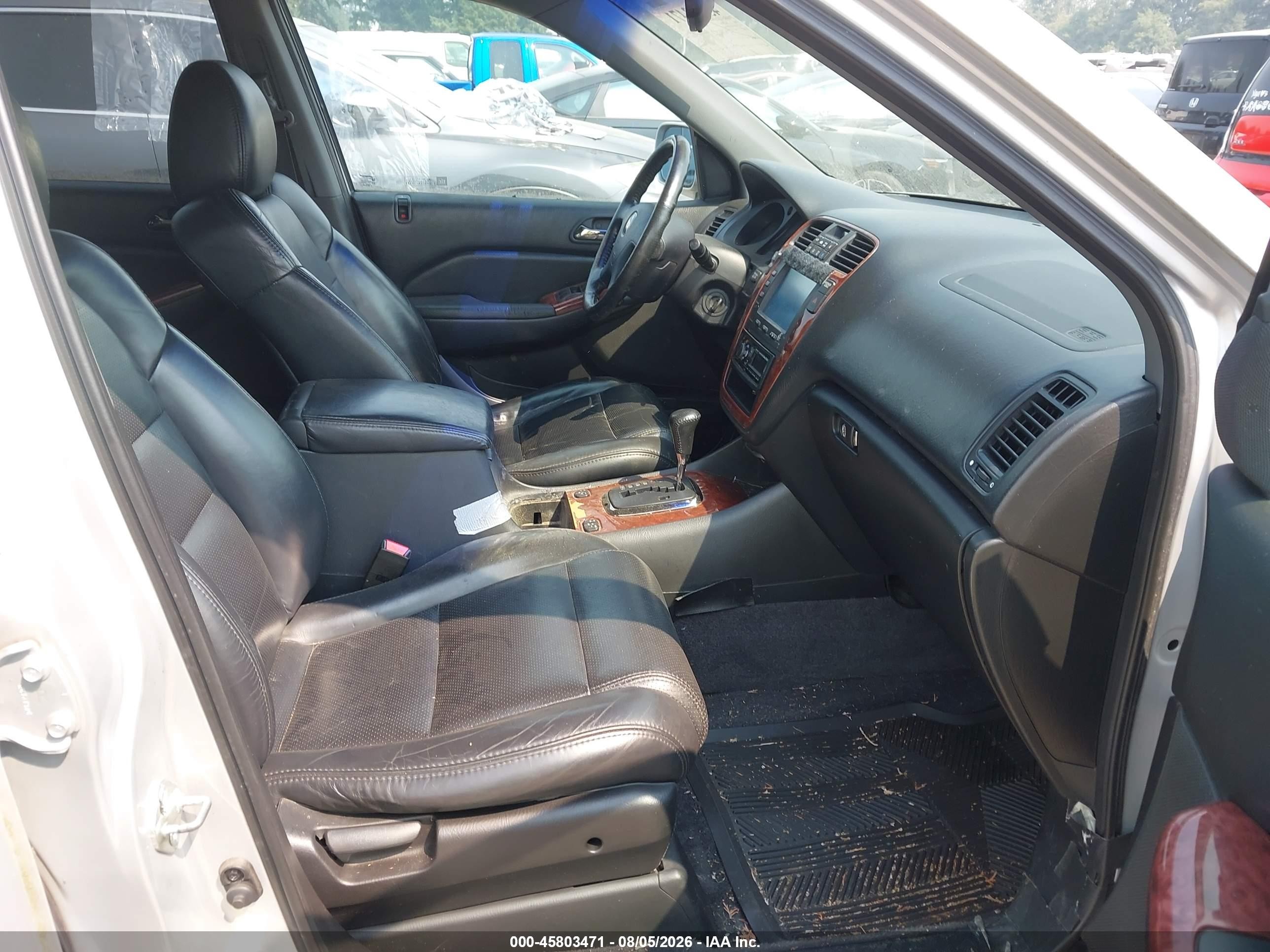 2003 Acura Mdx   Серебряный vin: 2HNYD18263H555841
