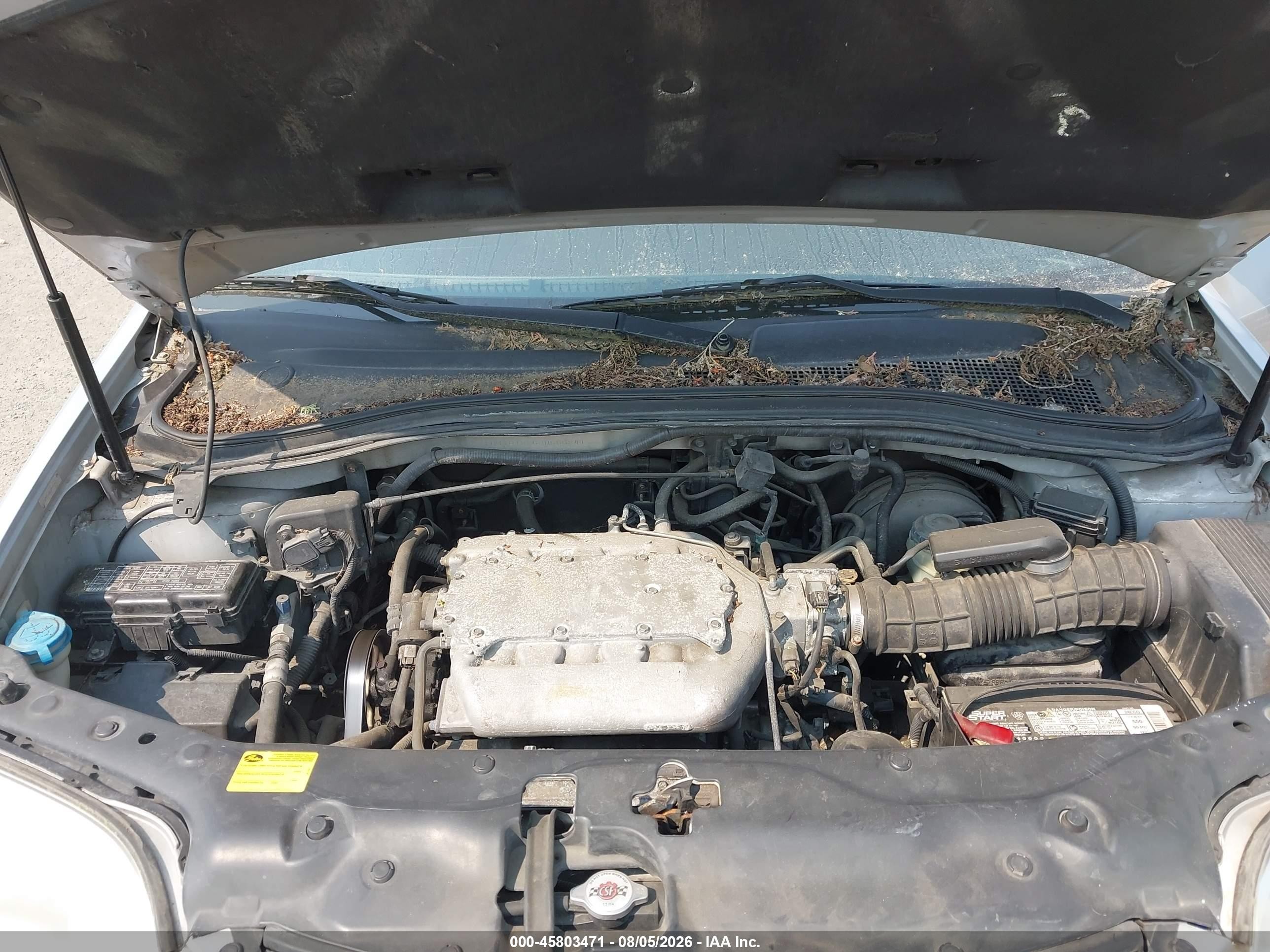2003 Acura Mdx   Серебряный vin: 2HNYD18263H555841