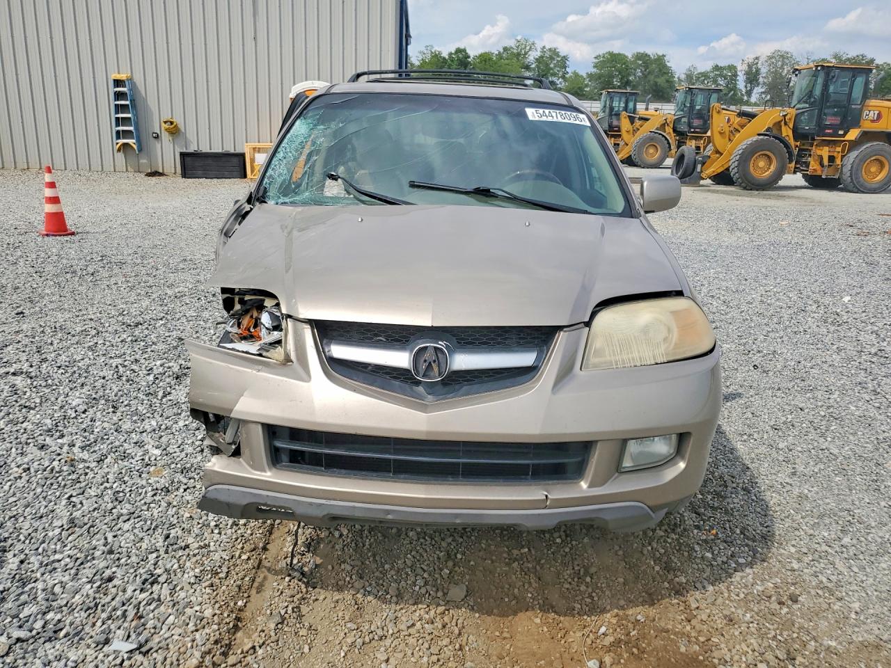 2006 Acura Mdx Tan vin: 2HNYD18266H523640