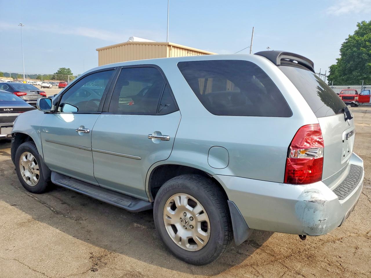 2002 Acura Mdx Silver vin: 2HNYD18272H526489
