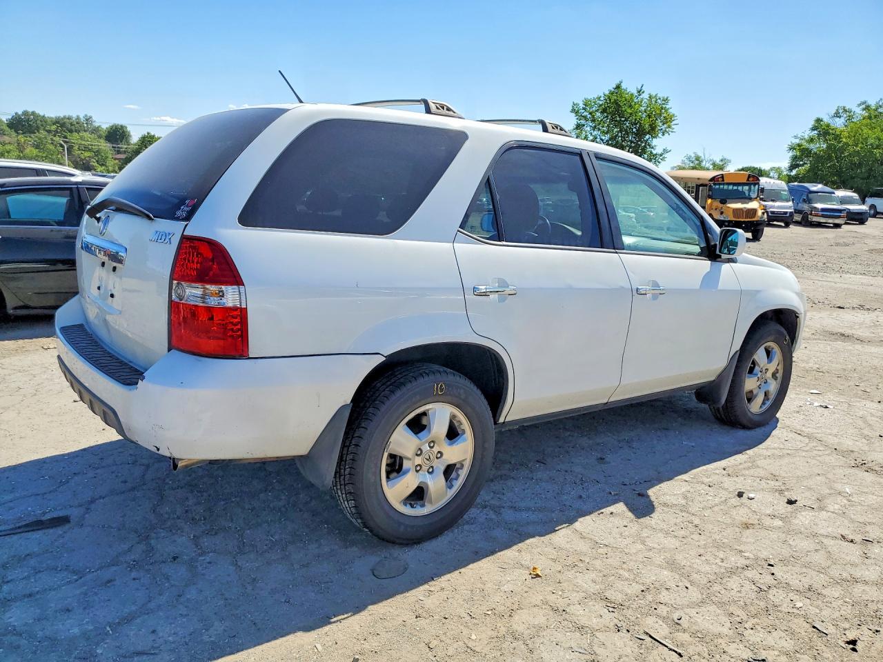 2003 Acura Mdx White vin: 2HNYD18273H501559