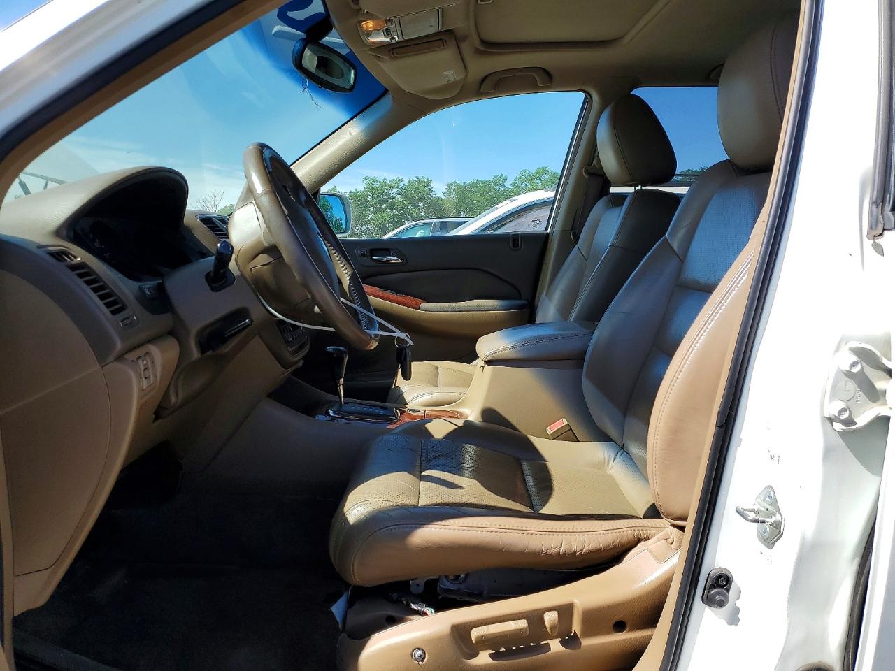 2003 Acura Mdx White vin: 2HNYD18273H501559
