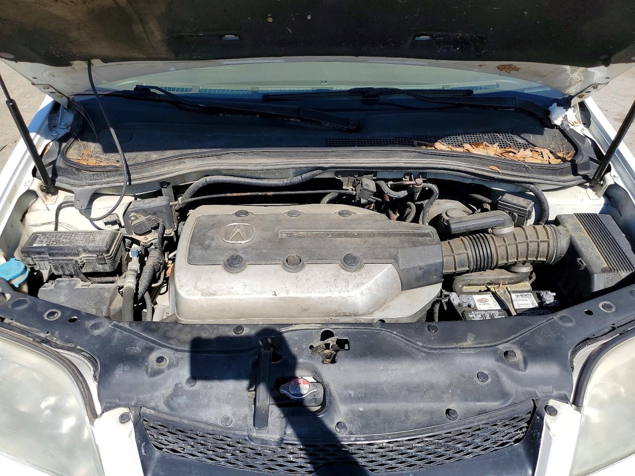 2003 Acura Mdx White vin: 2HNYD18273H501559