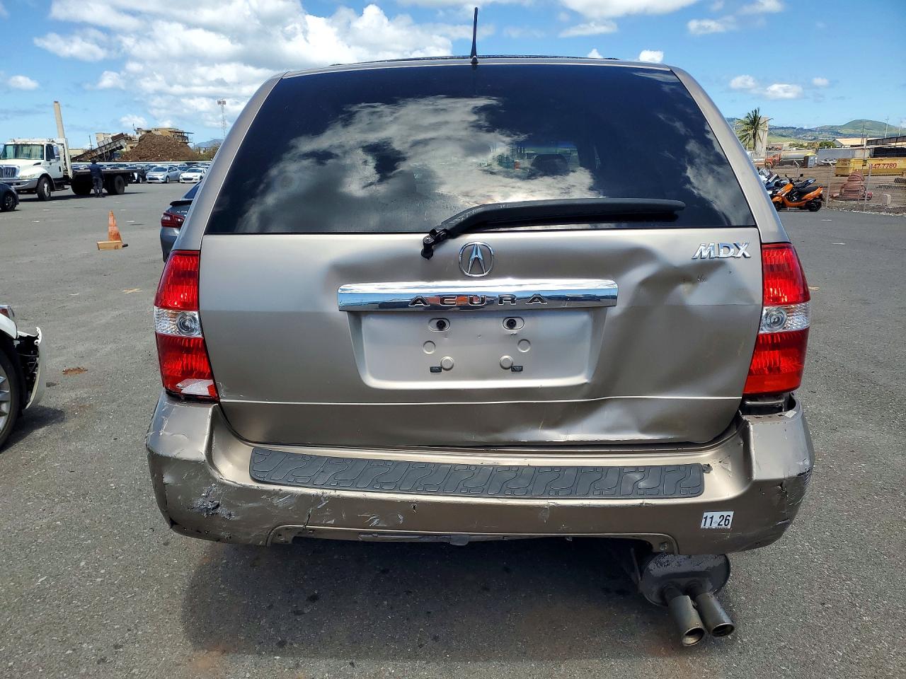 2003 Acura Mdx Gold vin: 2HNYD18273H523402