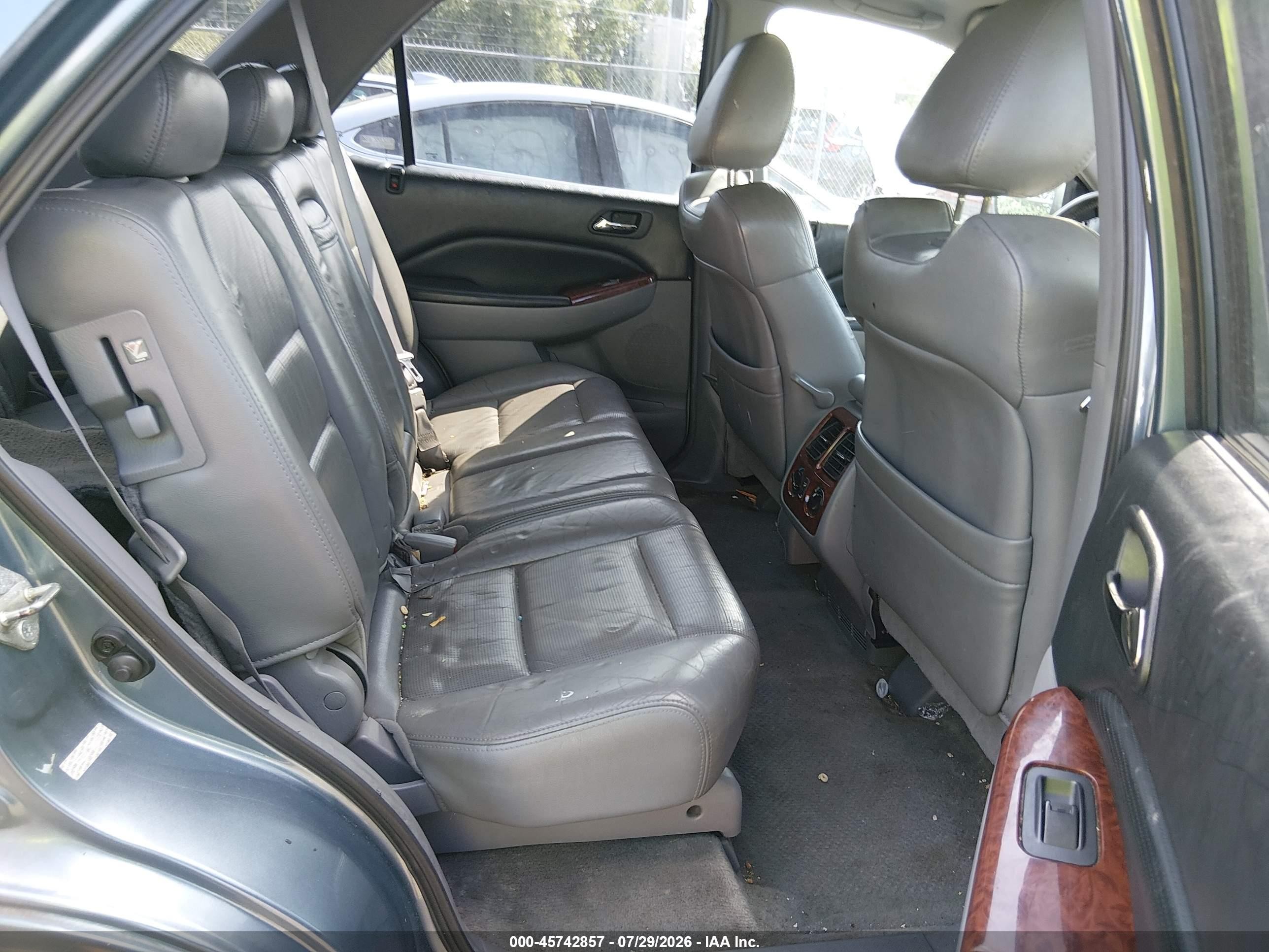 2006 Acura Mdx   Blue vin: 2HNYD18276H512792