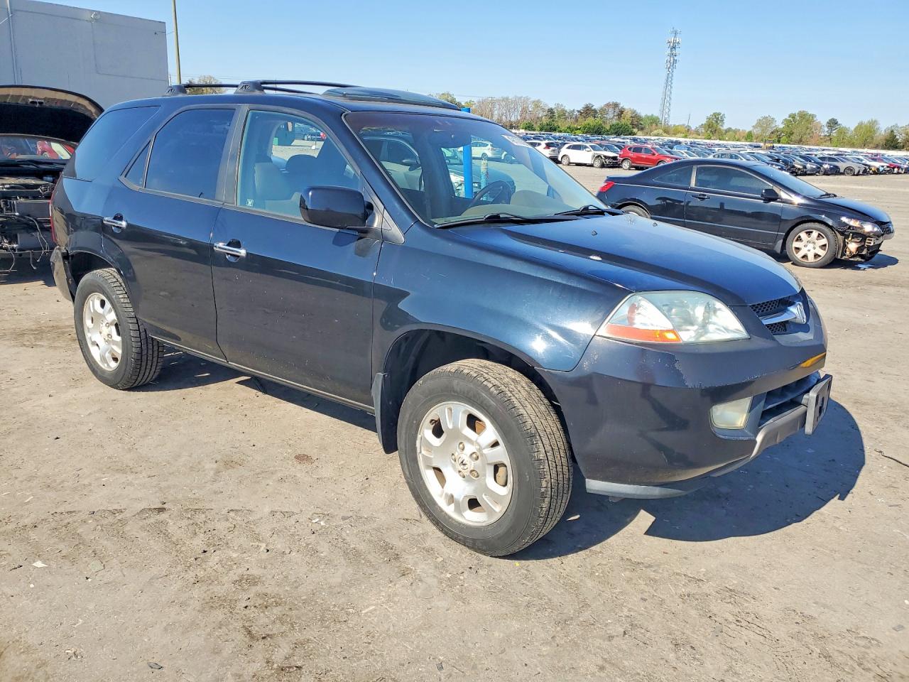 2002 Acura Mdx Black vin: 2HNYD18282H523200