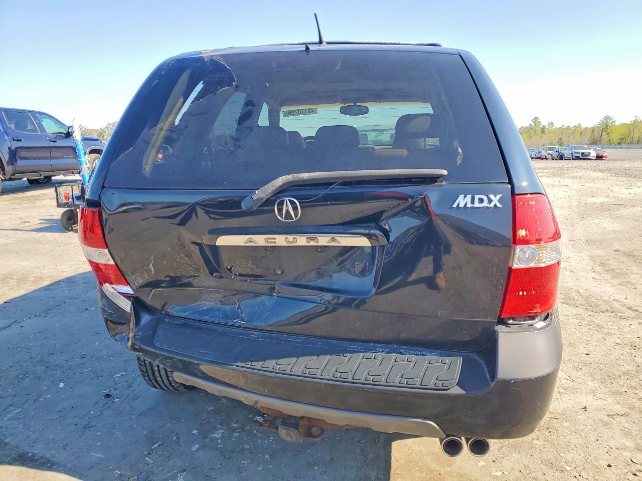 2002 Acura Mdx Black vin: 2HNYD18282H523200