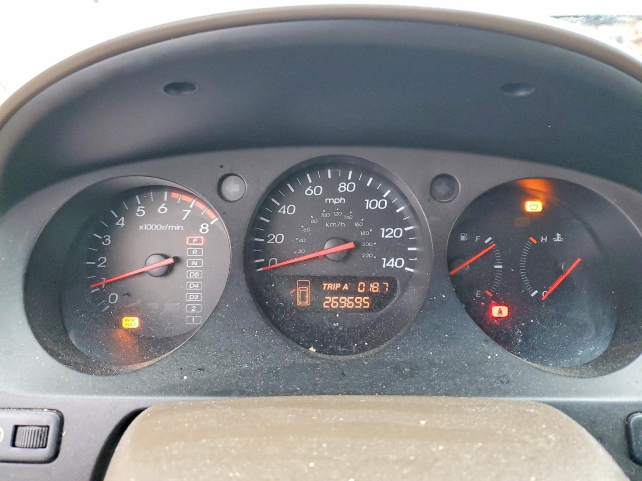 2001 Acura Mdx Green vin: 2HNYD18291H542983