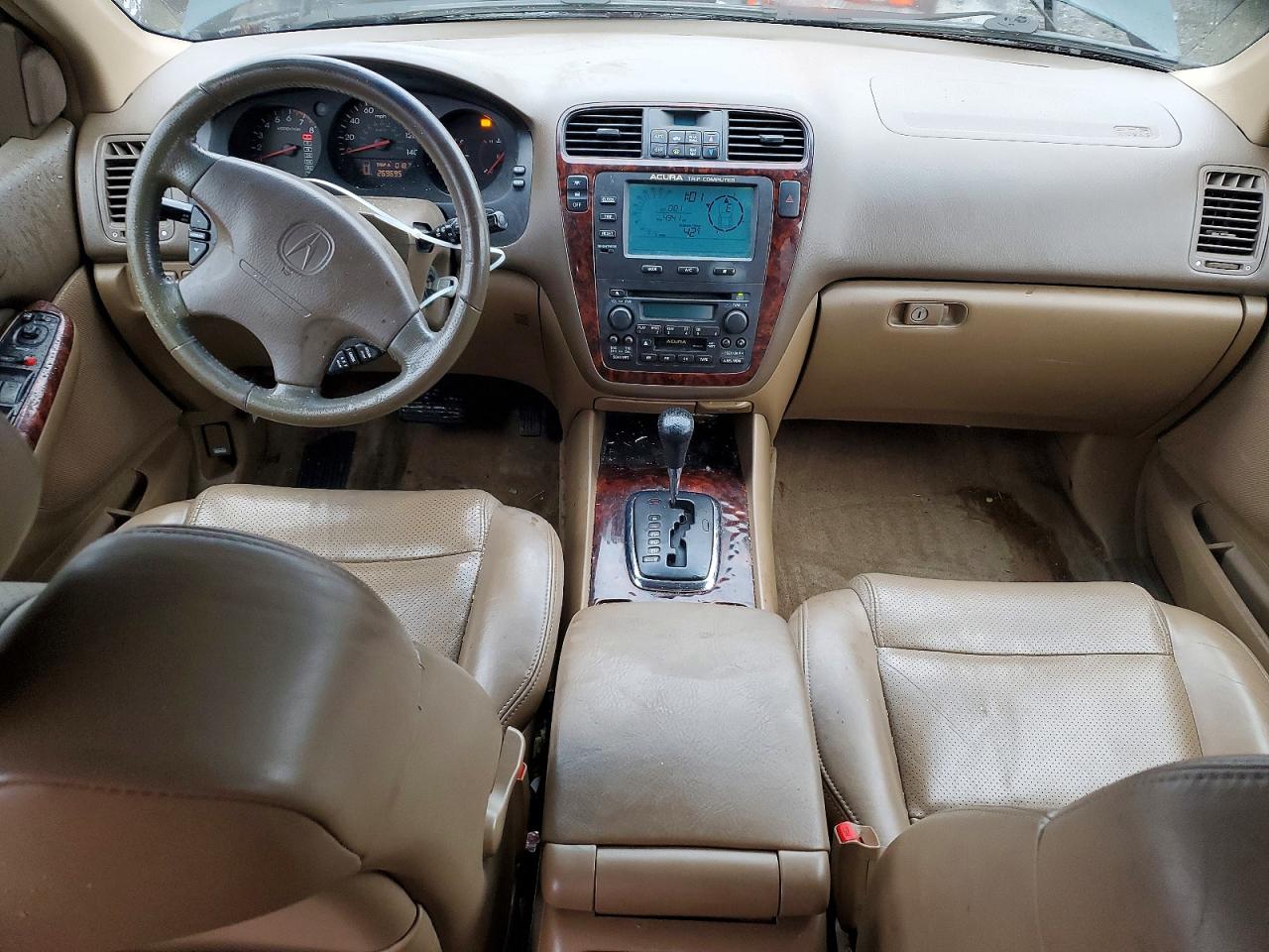 2001 Acura Mdx Green vin: 2HNYD18291H542983