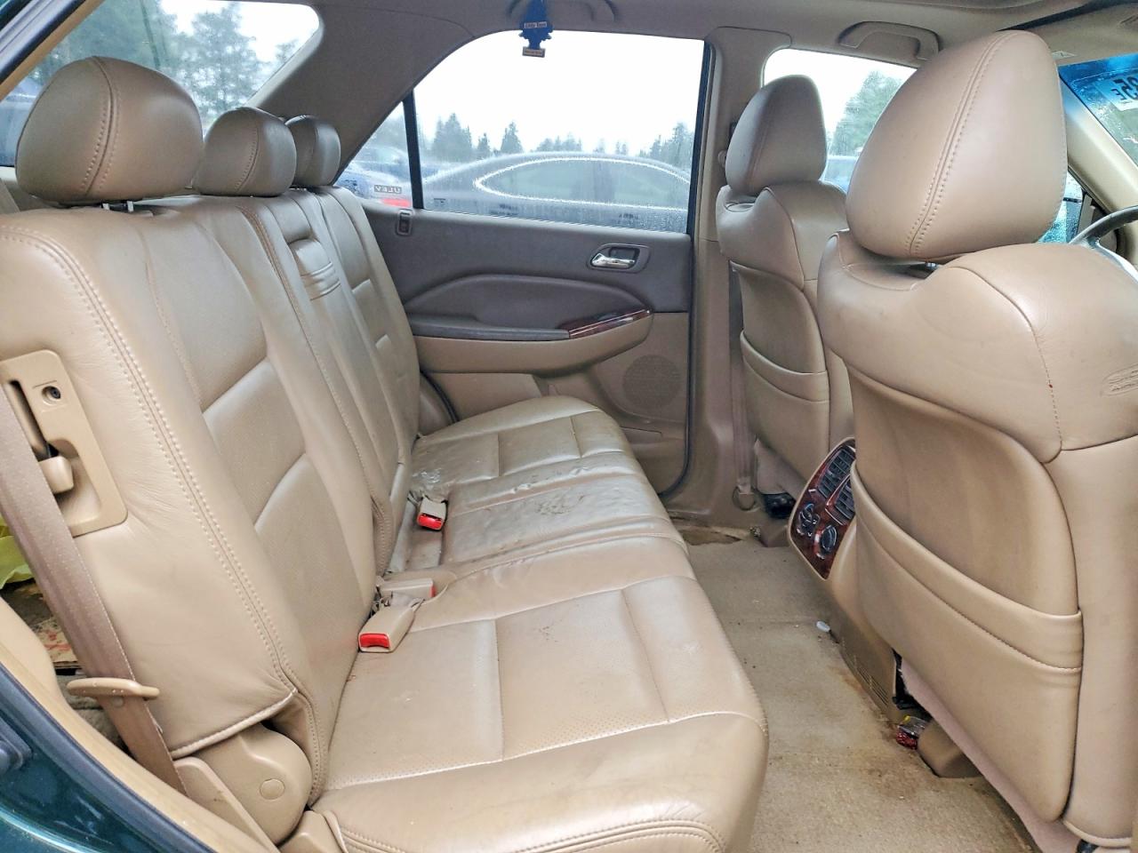 2001 Acura Mdx Green vin: 2HNYD18291H542983