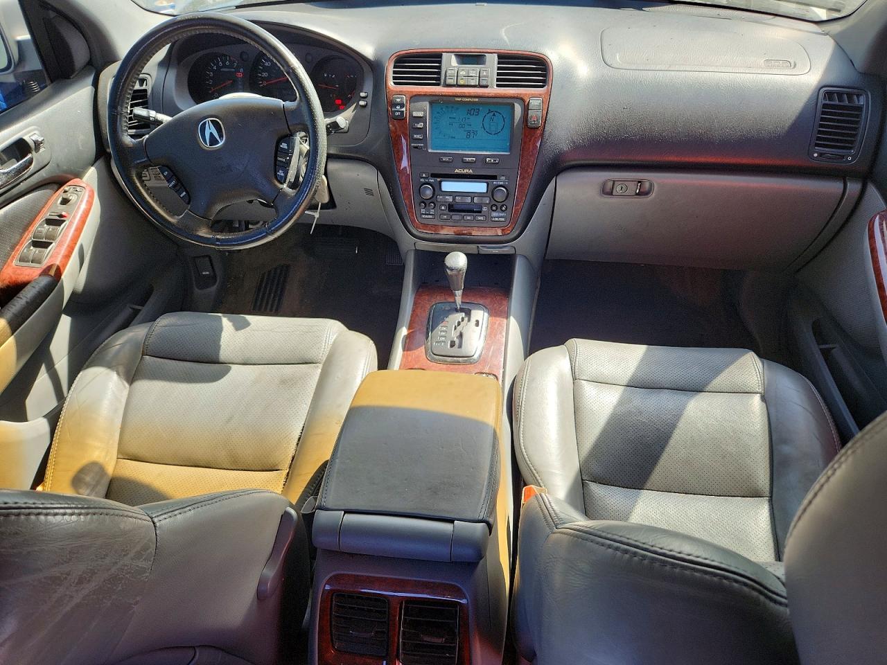 2003 Acura Mdx Silver vin: 2HNYD18293H544509