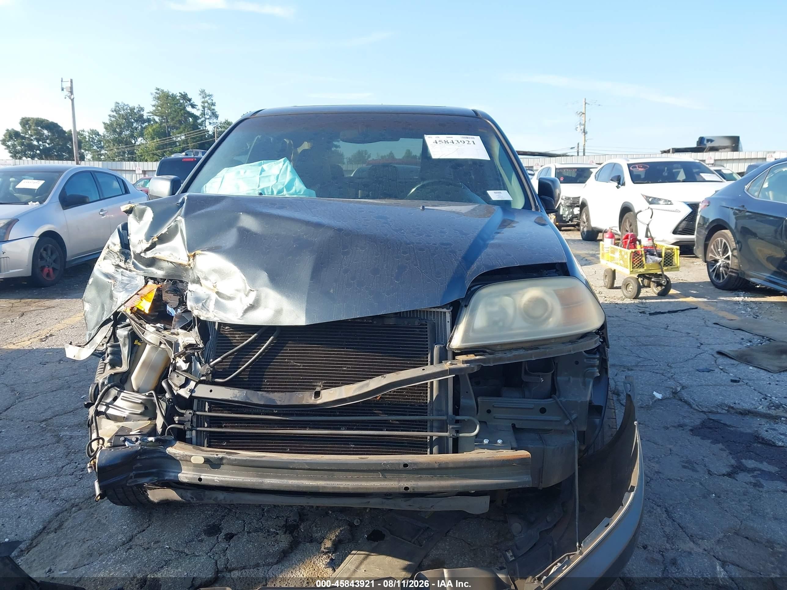 2004 Acura Mdx   Gray vin: 2HNYD18294H556533