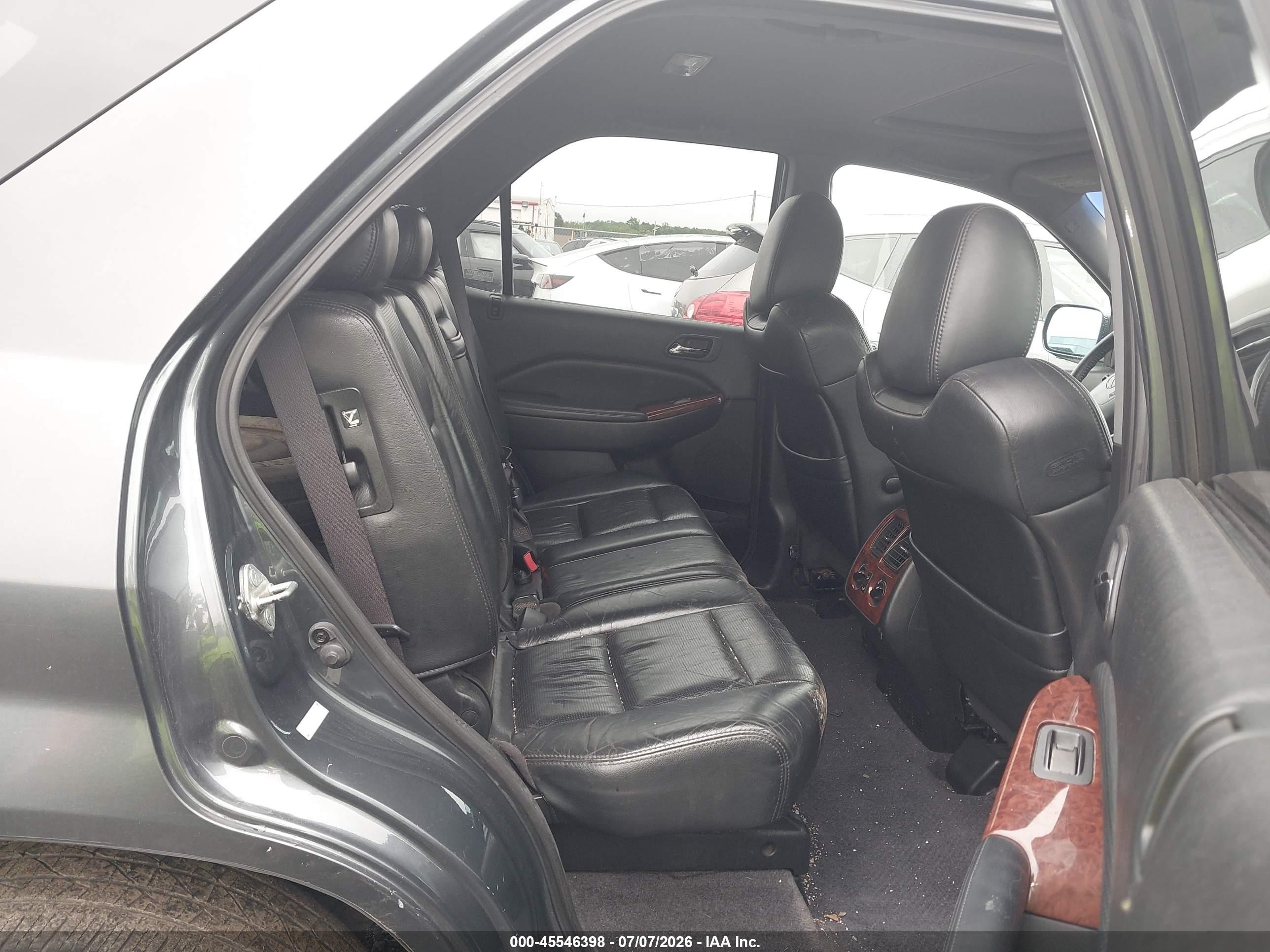 2005 Acura Mdx   Серый vin: 2HNYD18295H509357