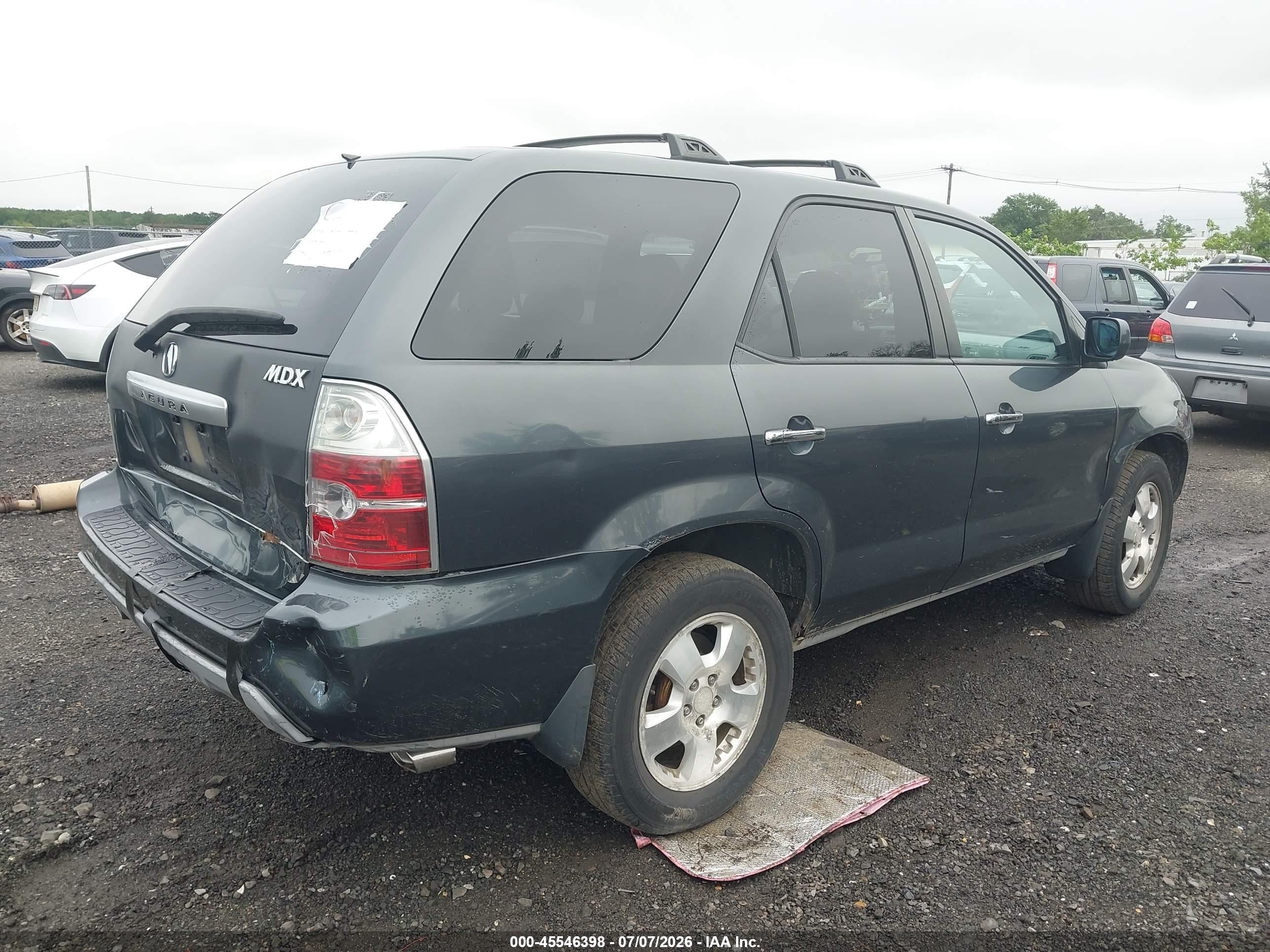 2005 Acura Mdx   Серый vin: 2HNYD18295H509357