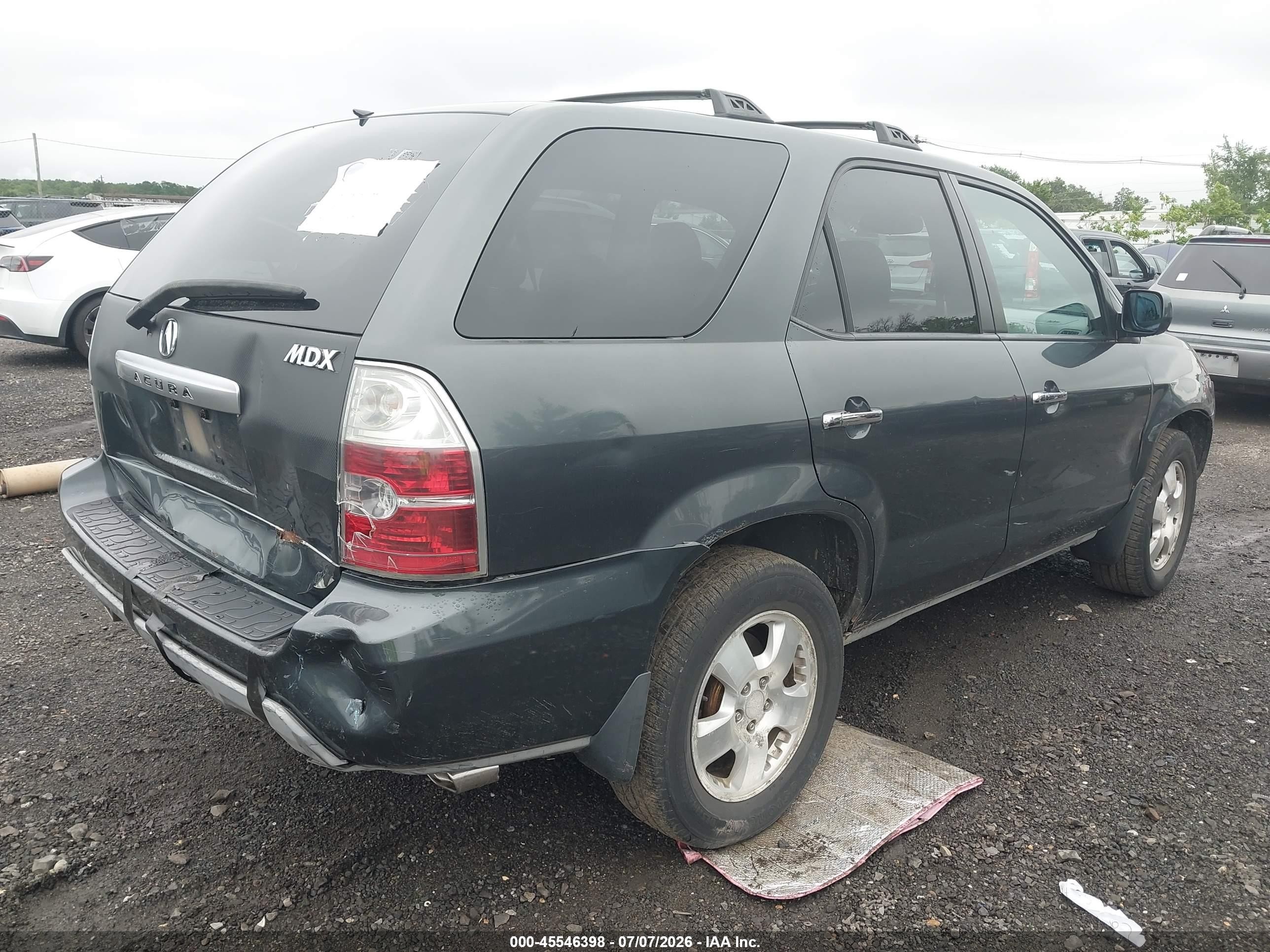 2005 Acura Mdx   Серый vin: 2HNYD18295H509357
