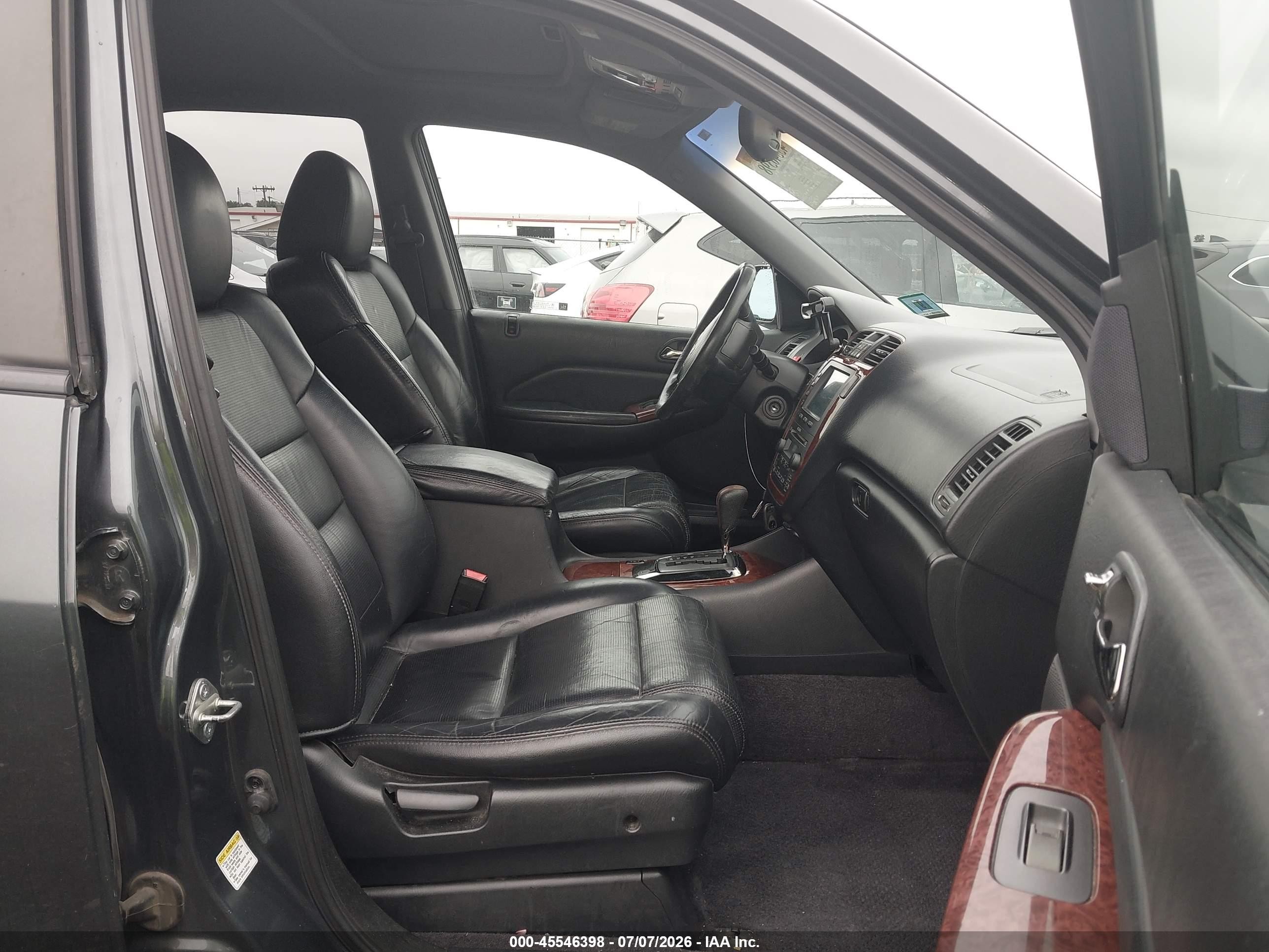 2005 Acura Mdx   Серый vin: 2HNYD18295H509357