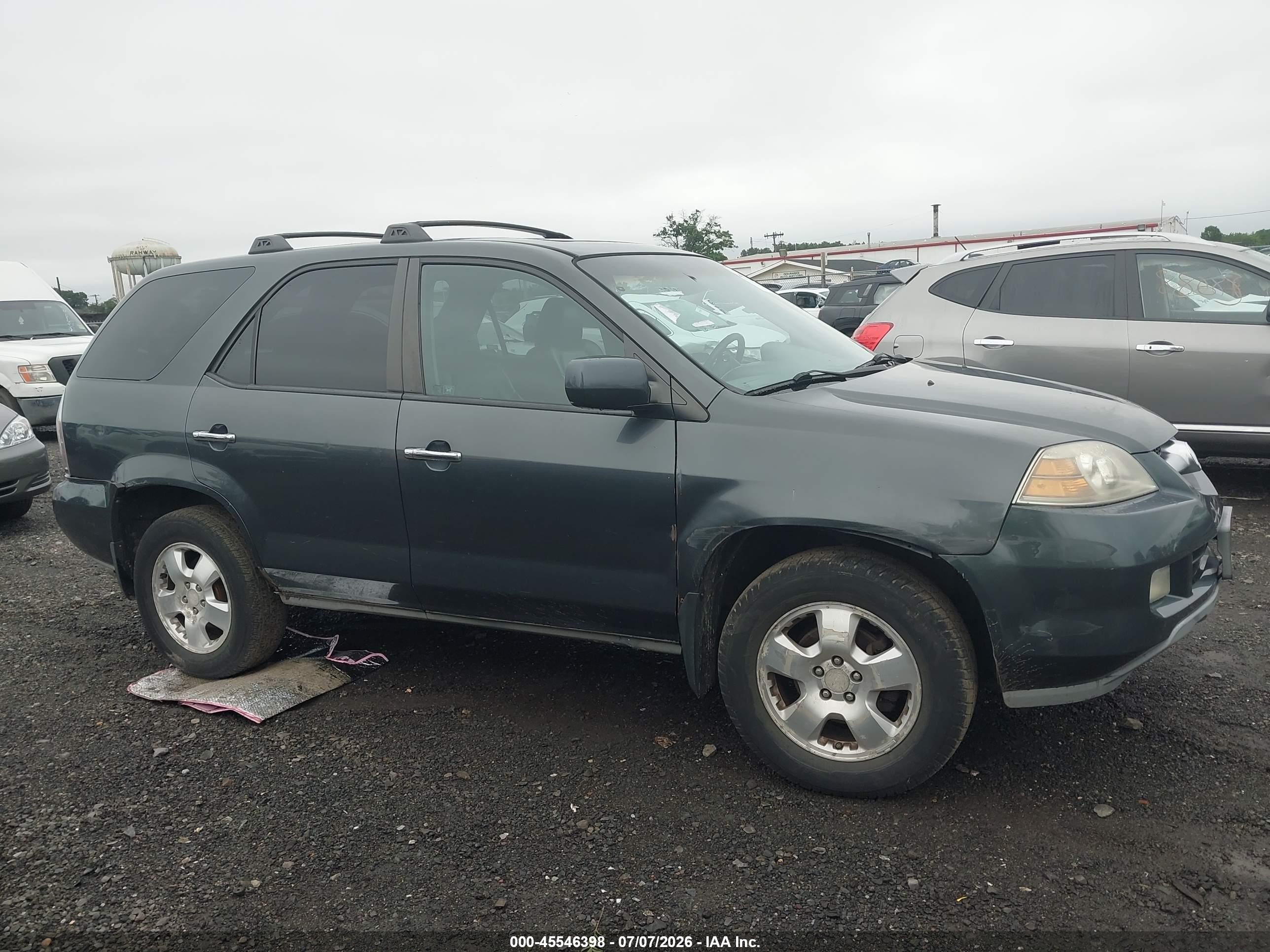 2005 Acura Mdx   Серый vin: 2HNYD18295H509357