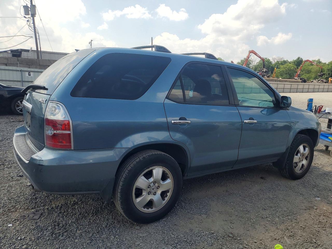 2006 Acura Mdx Teal vin: 2HNYD18296H522675