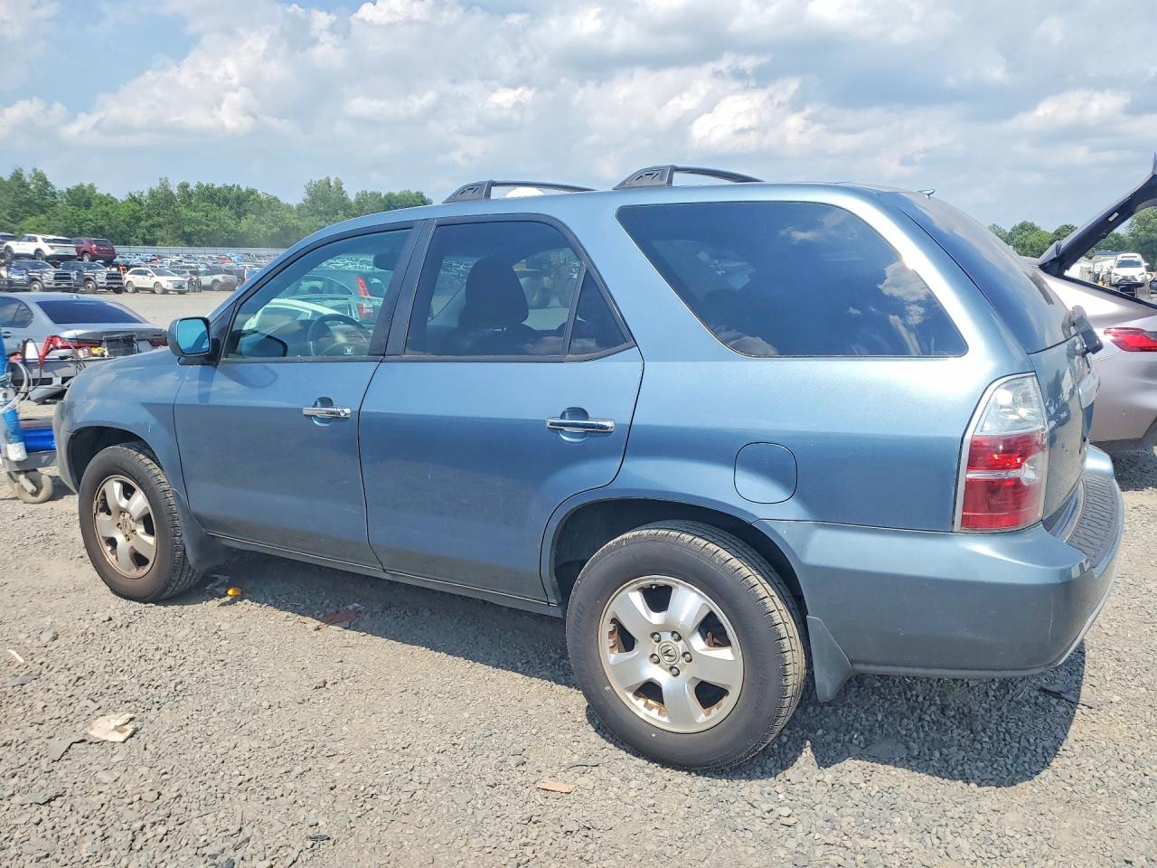 2006 Acura Mdx Teal vin: 2HNYD18296H522675