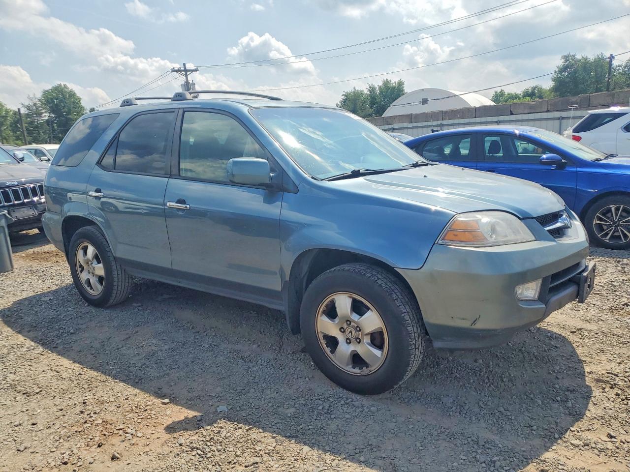 2006 Acura Mdx Teal vin: 2HNYD18296H522675
