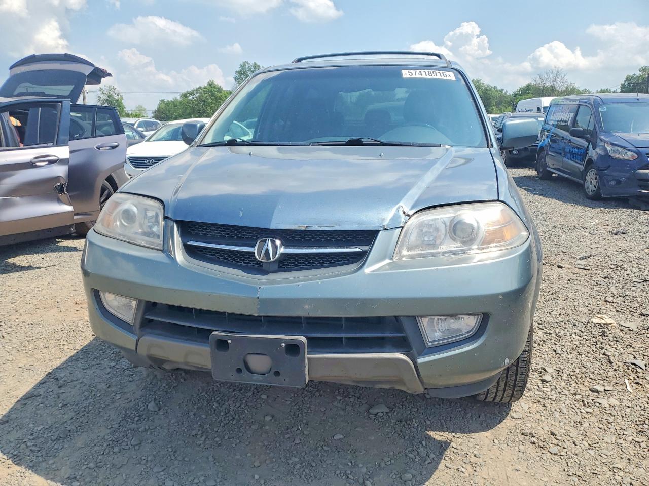 2006 Acura Mdx Teal vin: 2HNYD18296H522675