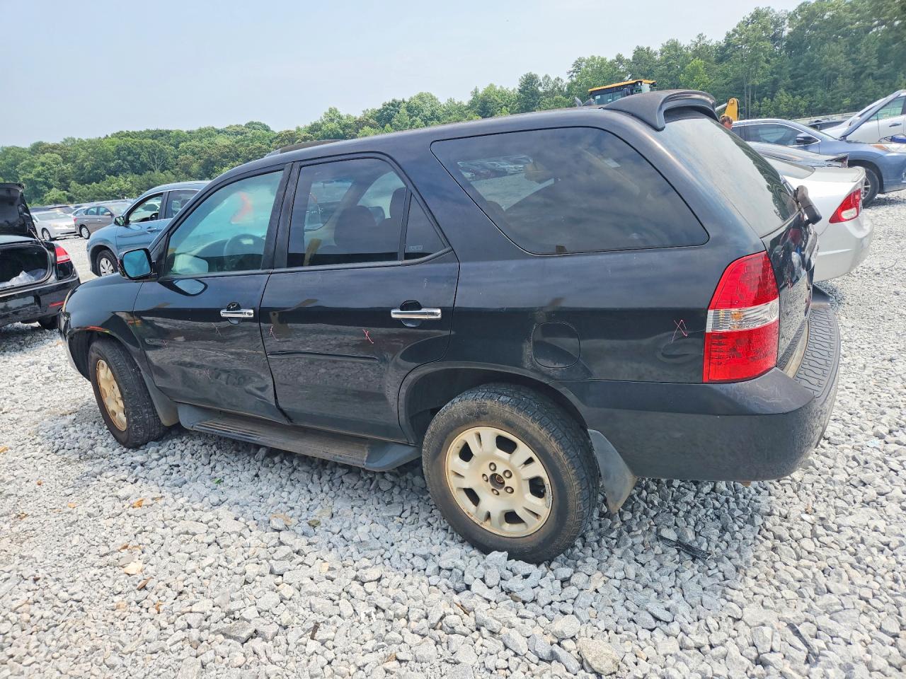 2002 Acura Mdx Black vin: 2HNYD182X2H517494