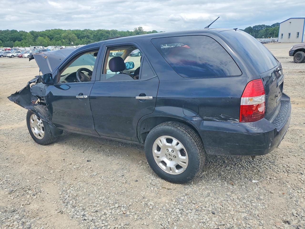 2002 Acura Mdx Черный vin: 2HNYD182X2H519861