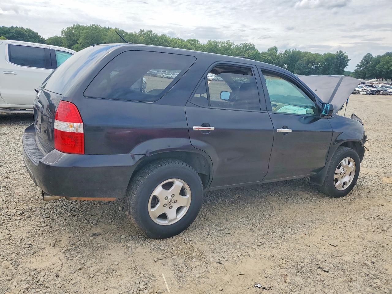 2002 Acura Mdx Черный vin: 2HNYD182X2H519861
