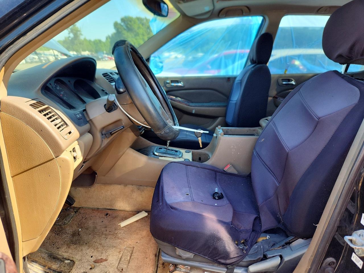 2002 Acura Mdx Черный vin: 2HNYD182X2H519861