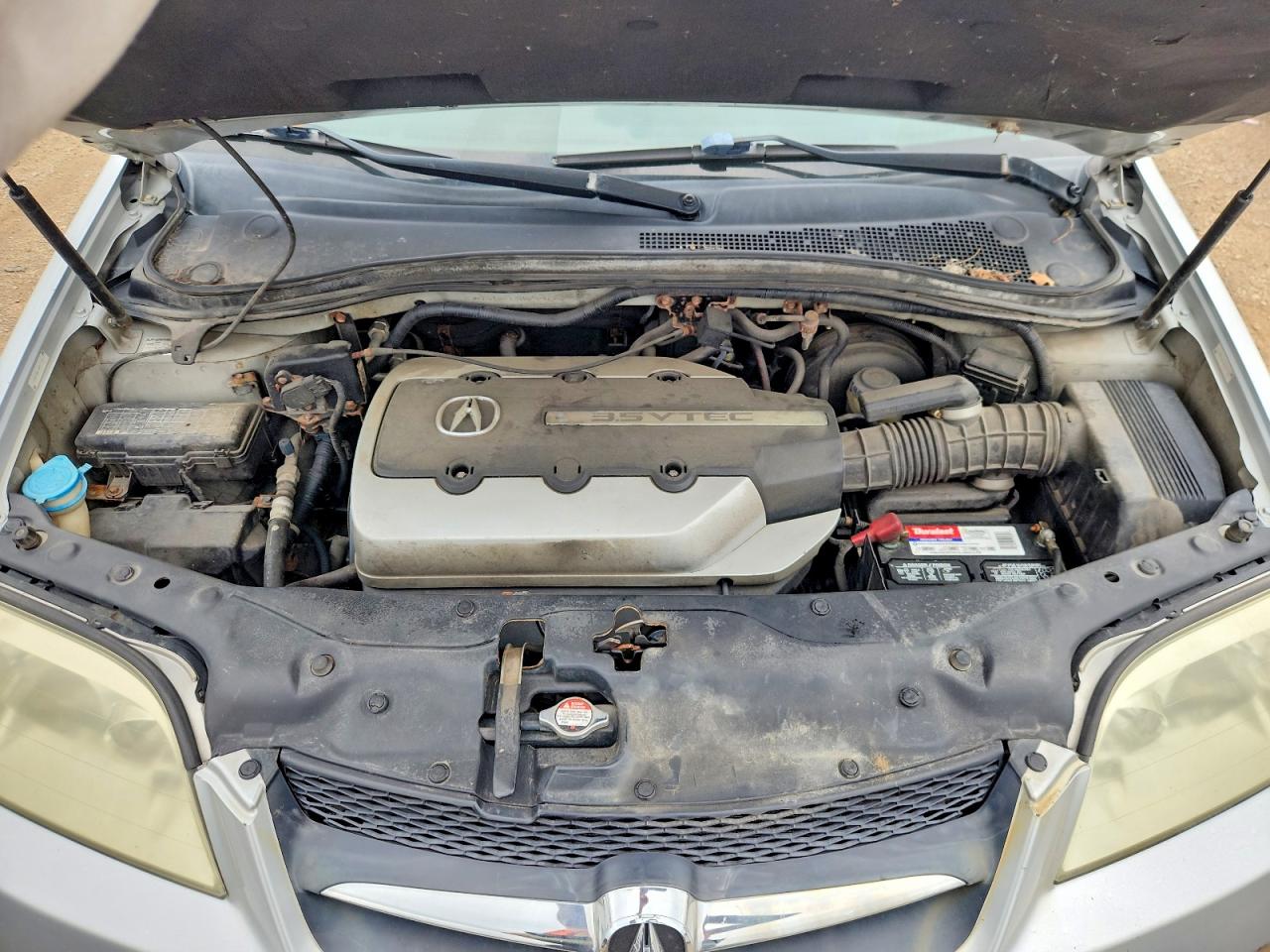 2003 Acura Mdx Silver vin: 2HNYD182X3H512152