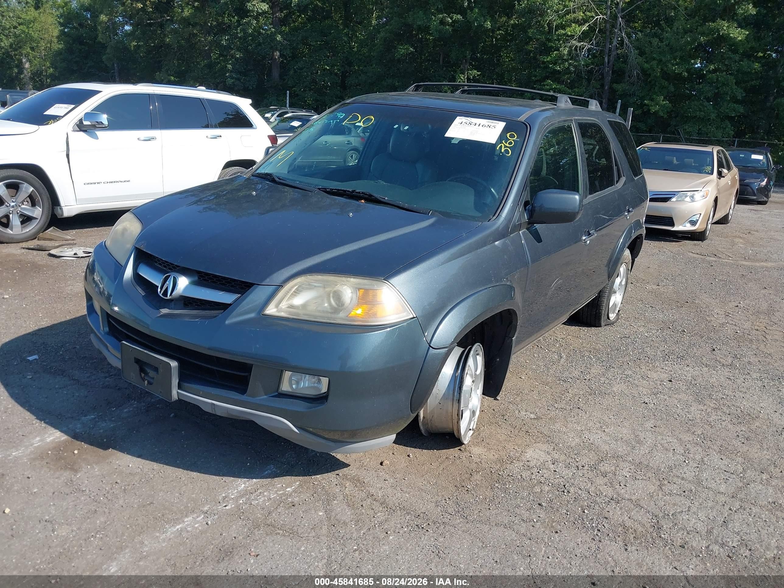 2006 Acura Mdx Blue vin: 2HNYD182X6H528582