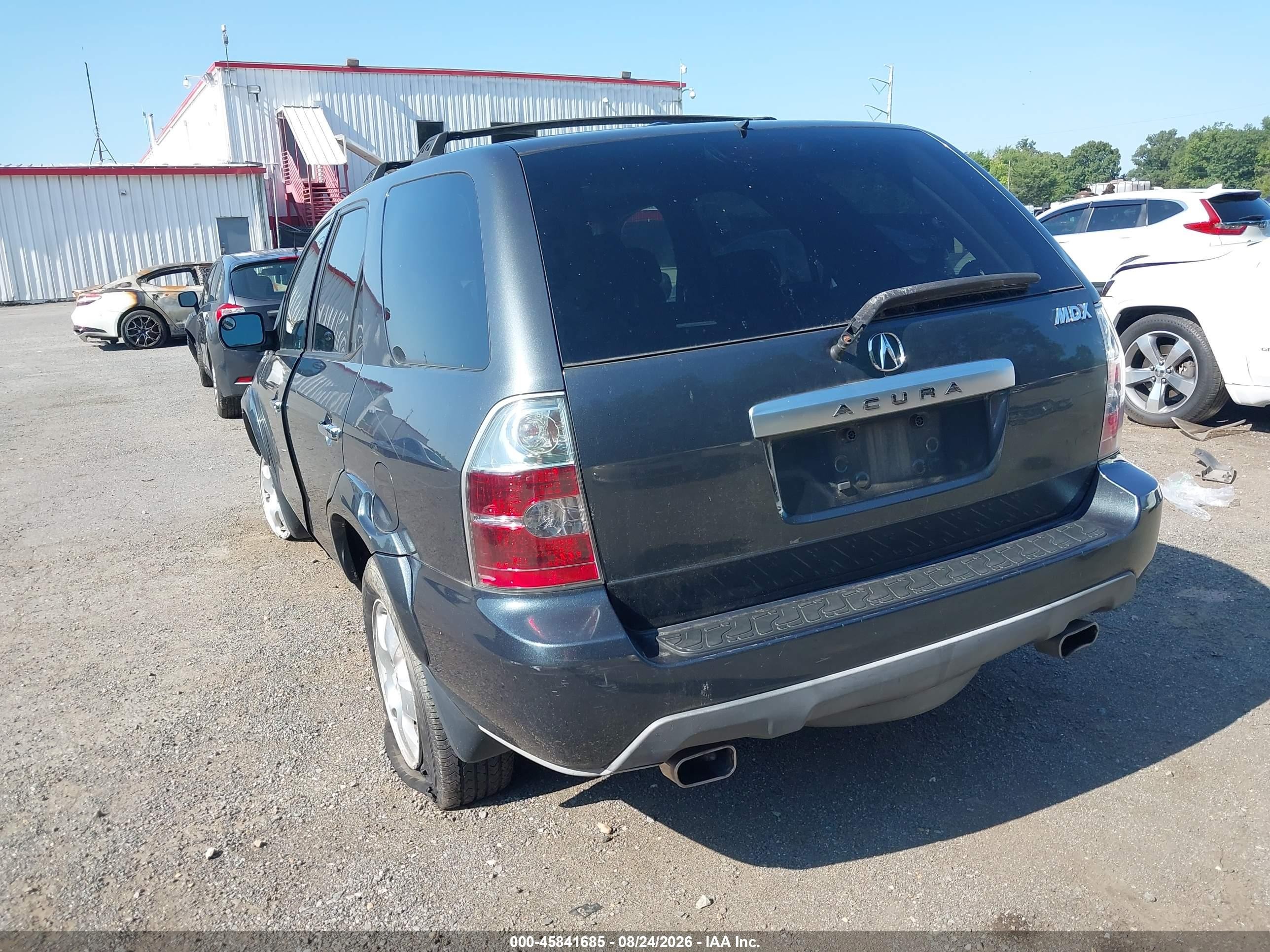 2006 Acura Mdx Blue vin: 2HNYD182X6H528582