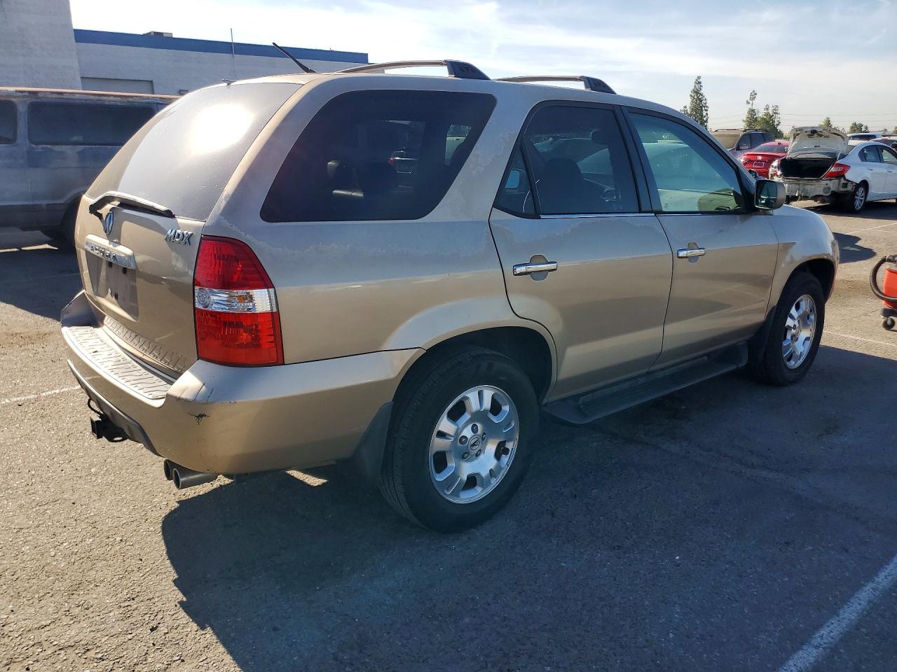 2001 Acura Mdx Бежевый vin: 2HNYD18421H506117