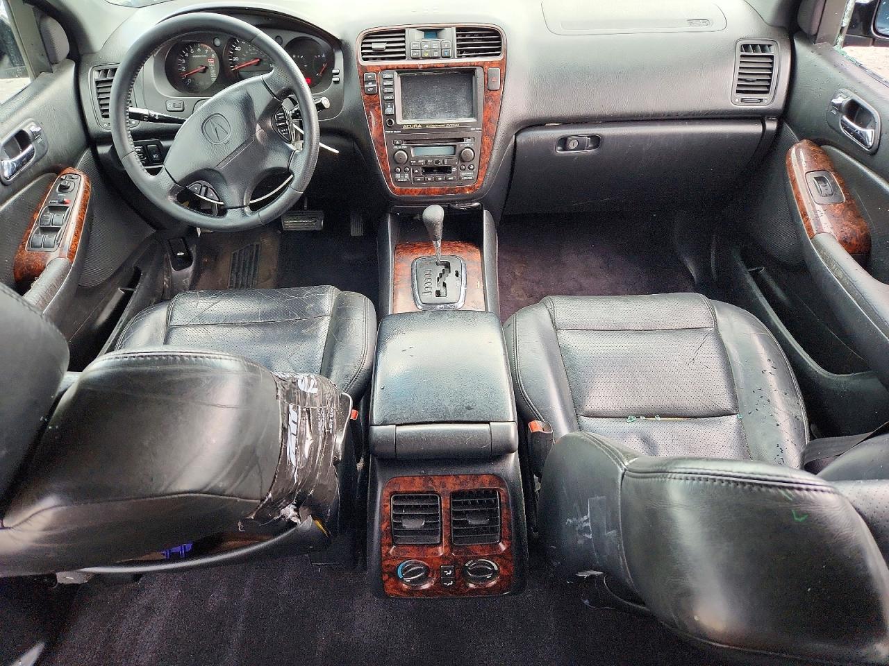 2001 Acura Mdx Black vin: 2HNYD18491H501738