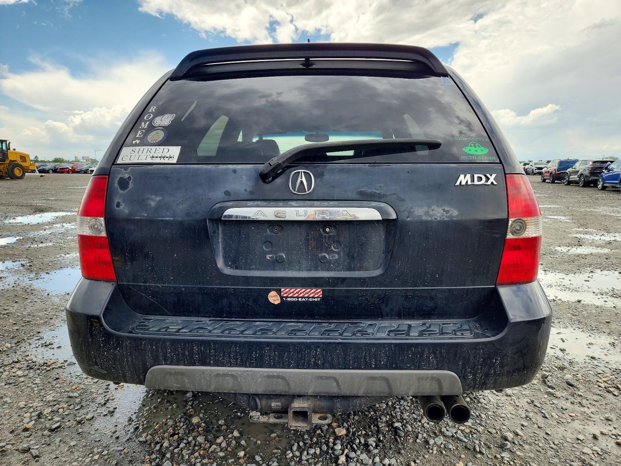 2001 Acura Mdx Black vin: 2HNYD18491H501738
