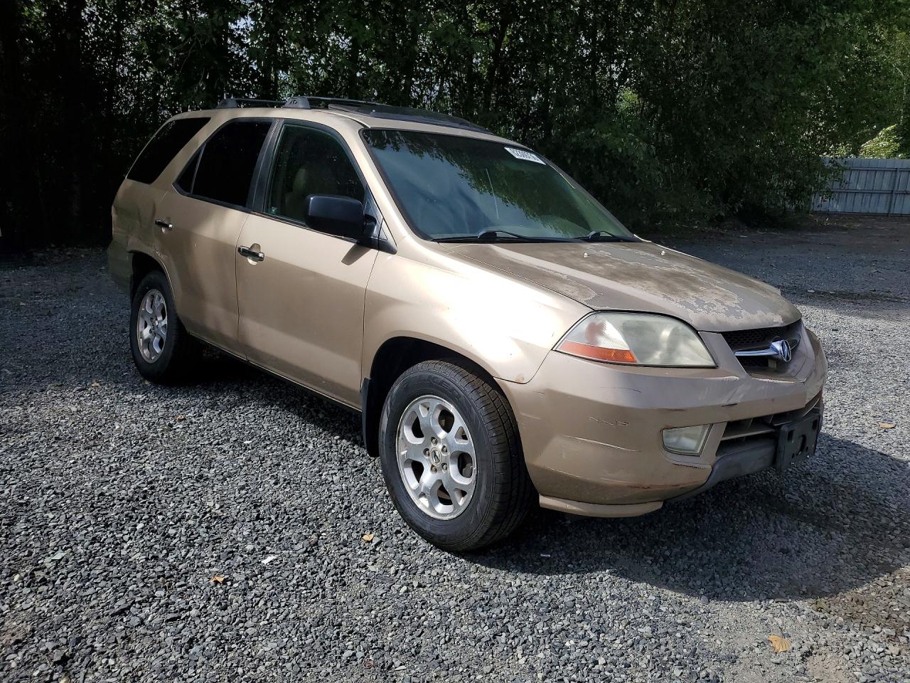 2001 Acura Mdx Touring Gold vin: 2HNYD18601H510331