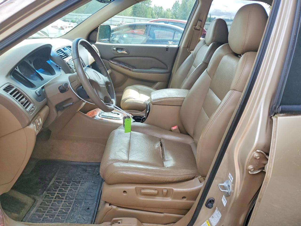 2001 Acura Mdx Touring Gold vin: 2HNYD18601H510331