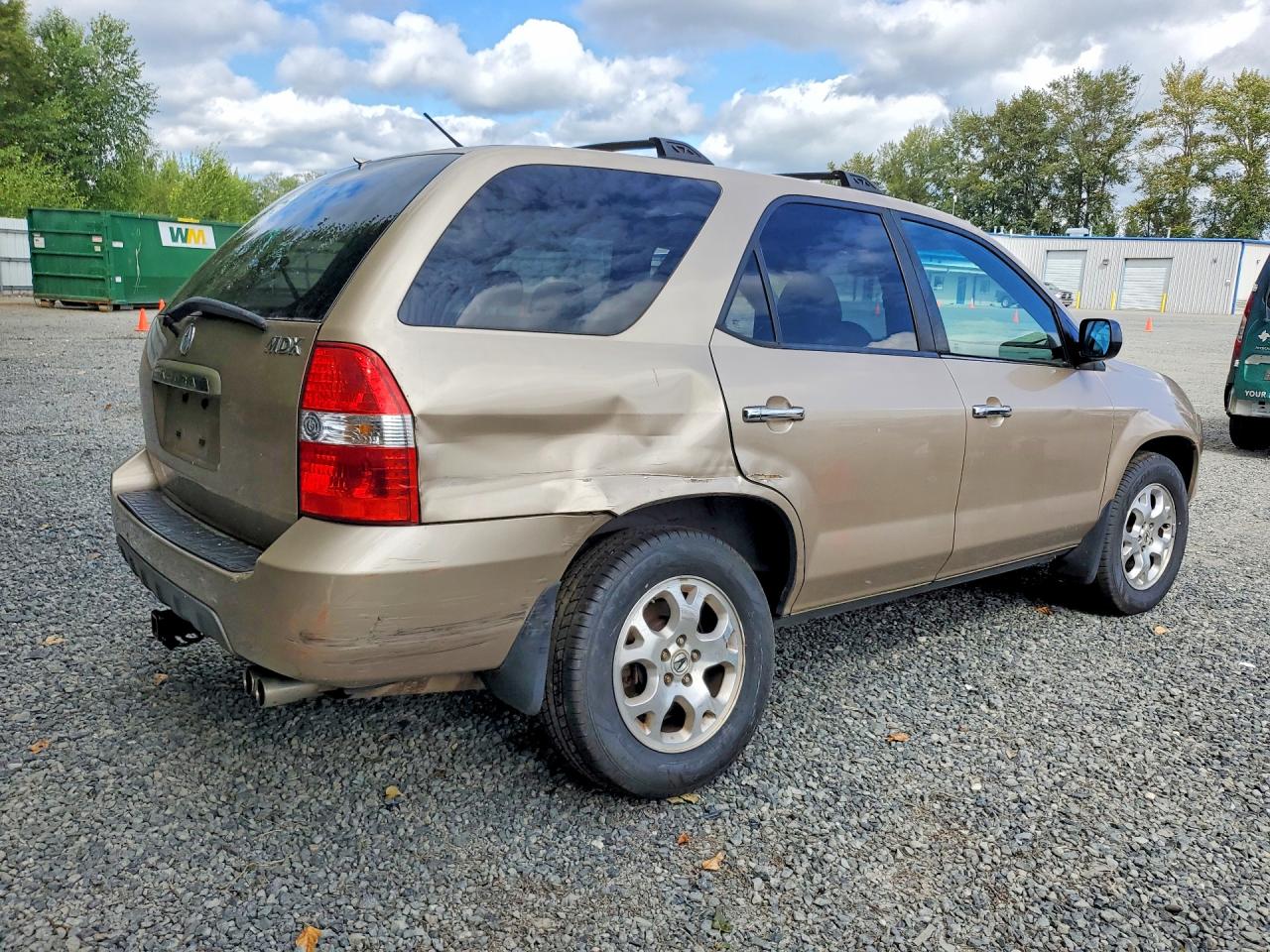 2001 Acura Mdx Touring Gold vin: 2HNYD18601H510331