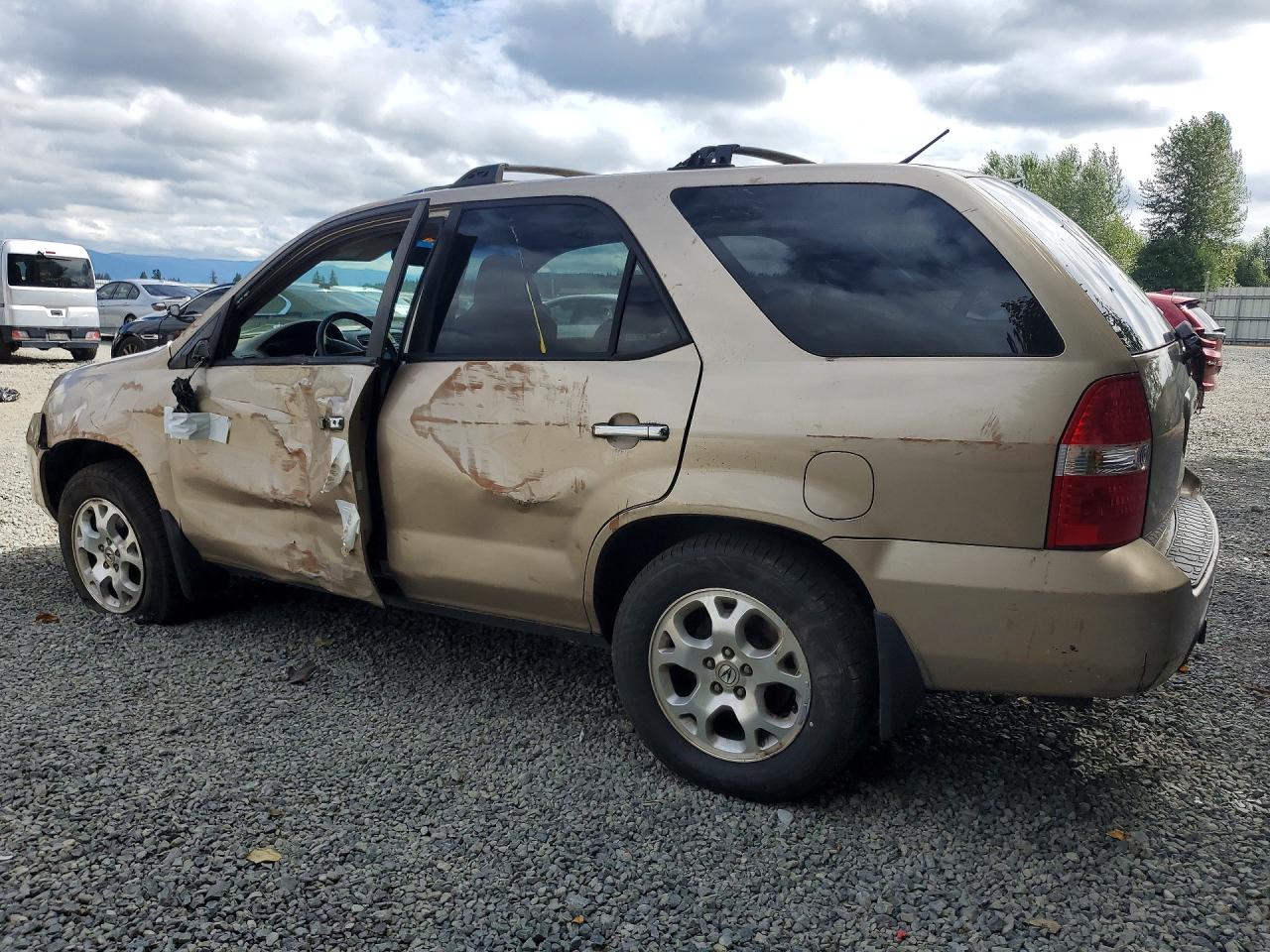 2001 Acura Mdx Touring Gold vin: 2HNYD18601H510331