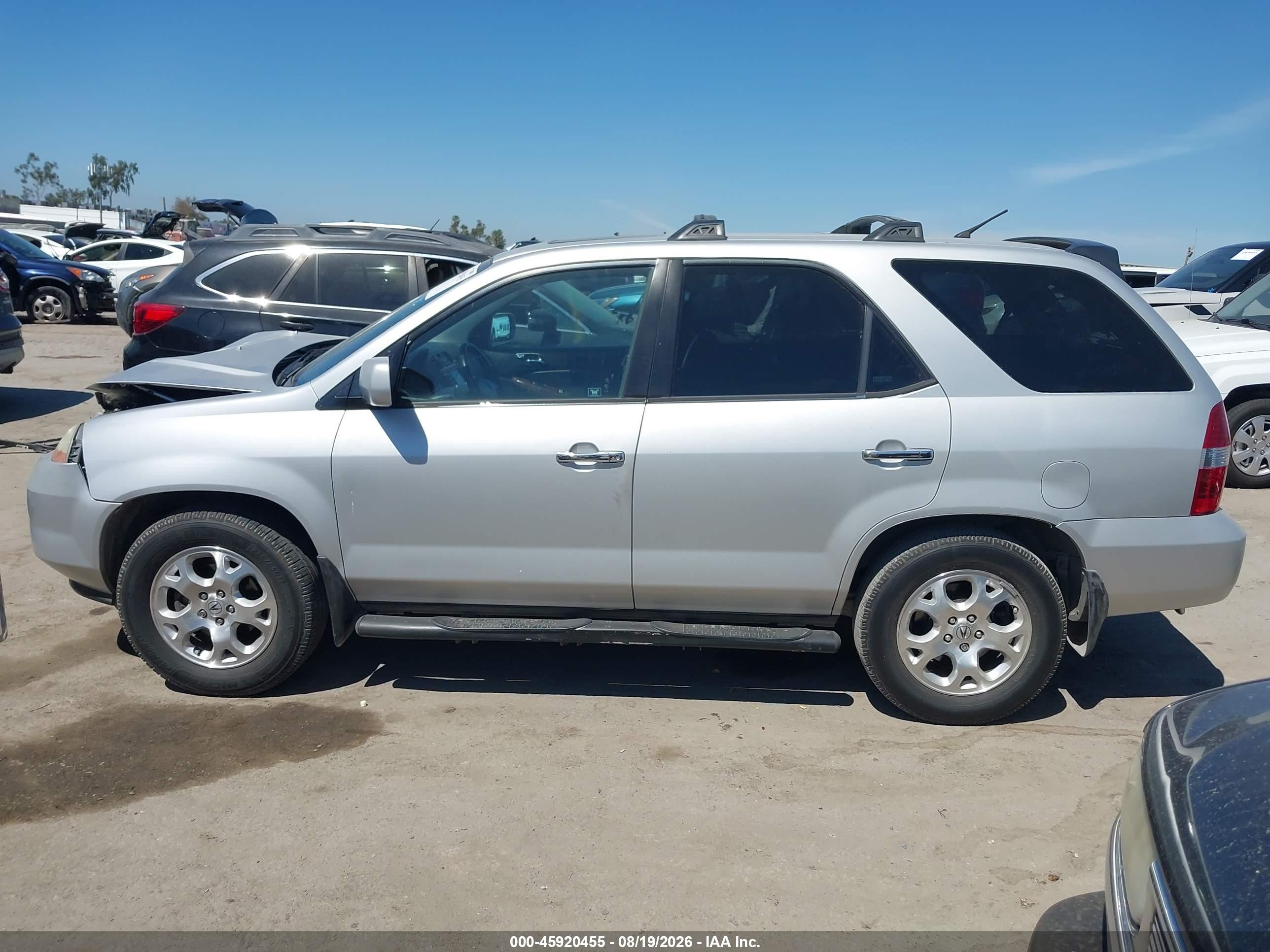 2002 Acura Mdx   Silver vin: 2HNYD18602H513229