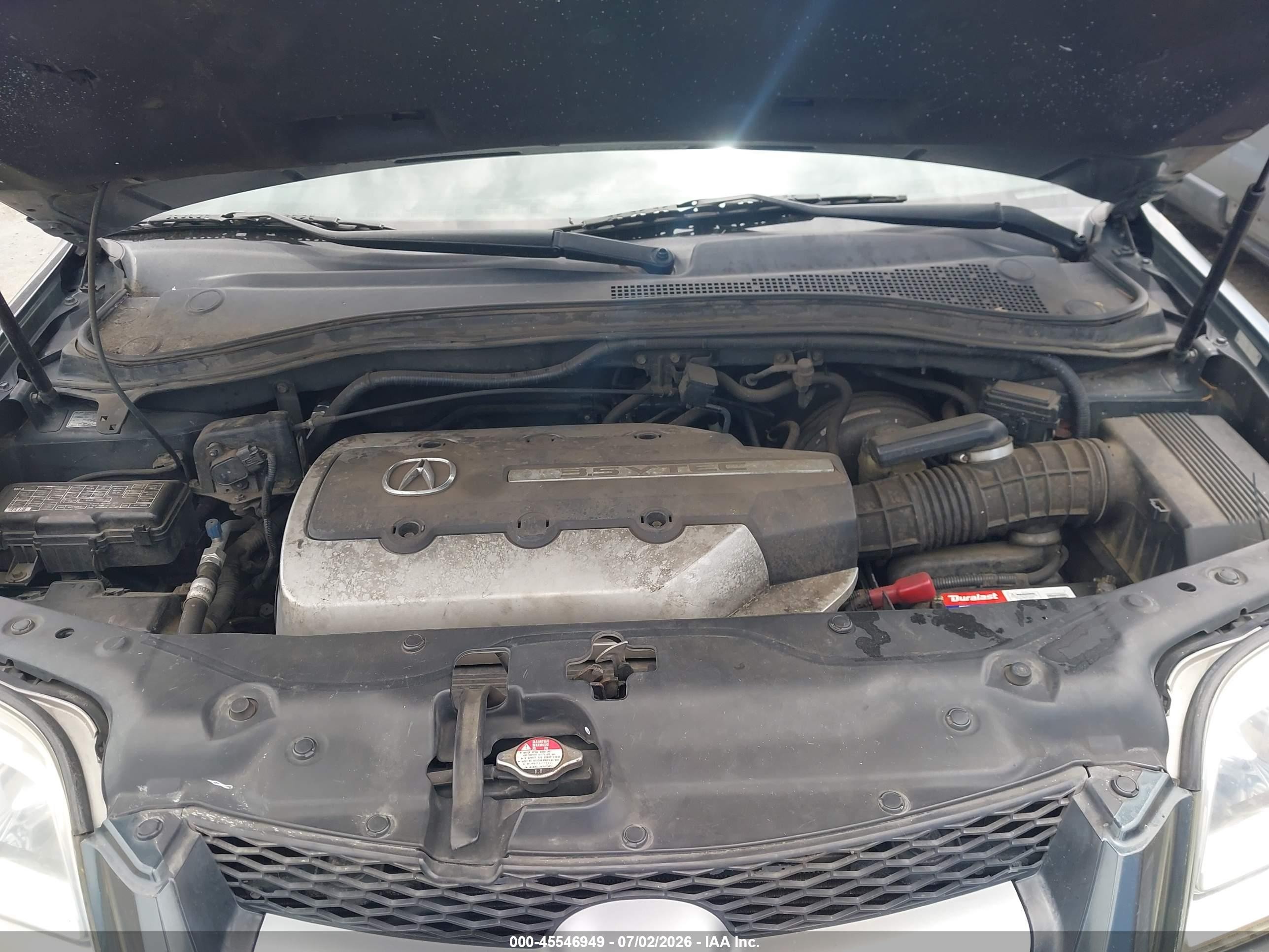 2004 Acura Mdx   Gray vin: 2HNYD18604H520877