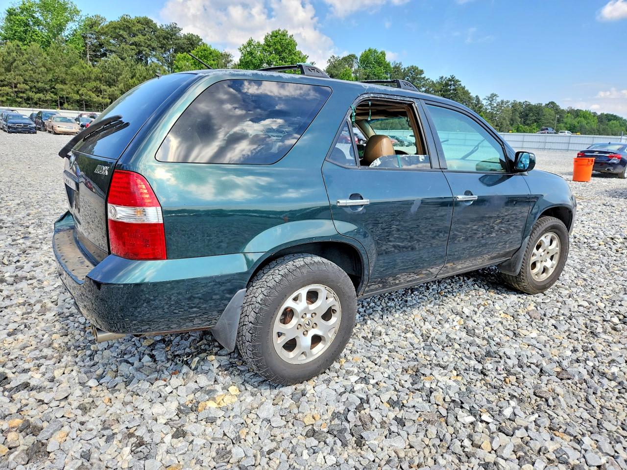 2001 Acura Mdx Touring Green vin: 2HNYD18611H540714
