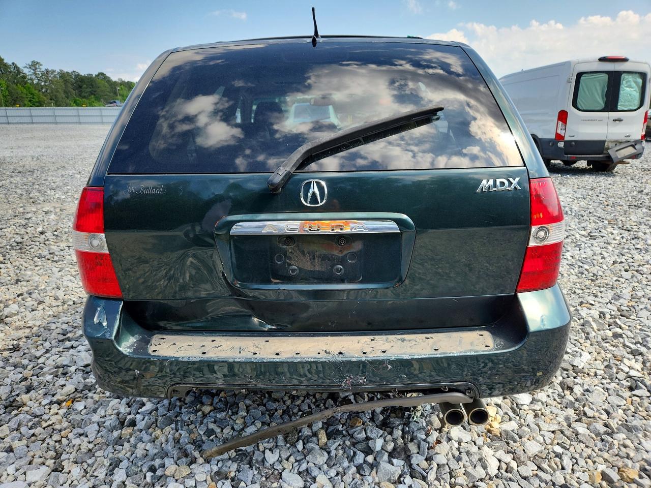 2001 Acura Mdx Touring Green vin: 2HNYD18611H540714